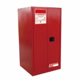 60加仑 FM红色手动钢制安全存储柜 RHC0060R W860×D860×H1650